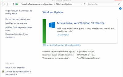 Windows 10 dans 2 jours