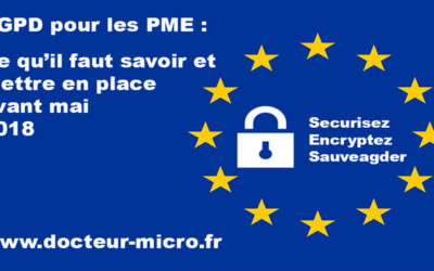 RGPD – GDPR pour les PME