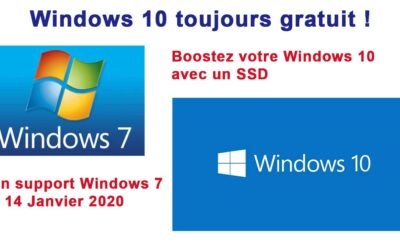 Migration vers Windows 10 toujours gratuite !