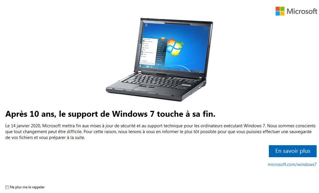 You are currently viewing Fin de Windows 7, passez gratuitement a Windows 10