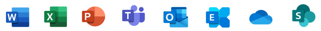 Icones Microsoft 365