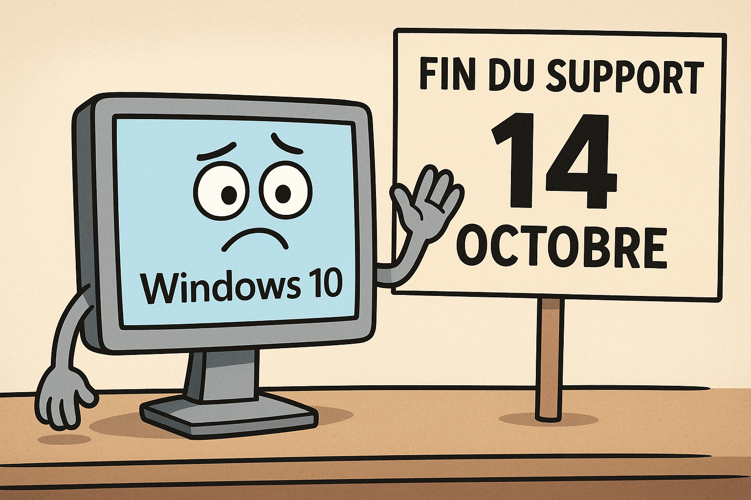 You are currently viewing Fin de Windows 10, Mais que va-t-il se passer concrètement le 14 Octobre 2025