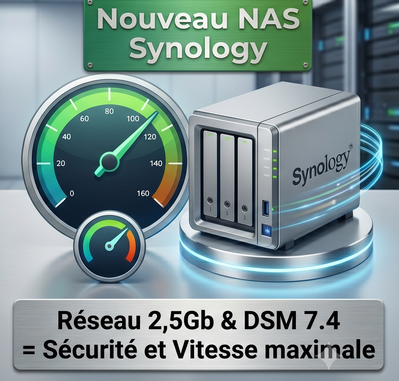 7 nouveaux NAS Synology installés par Docteur Micro depuis début 2026 !